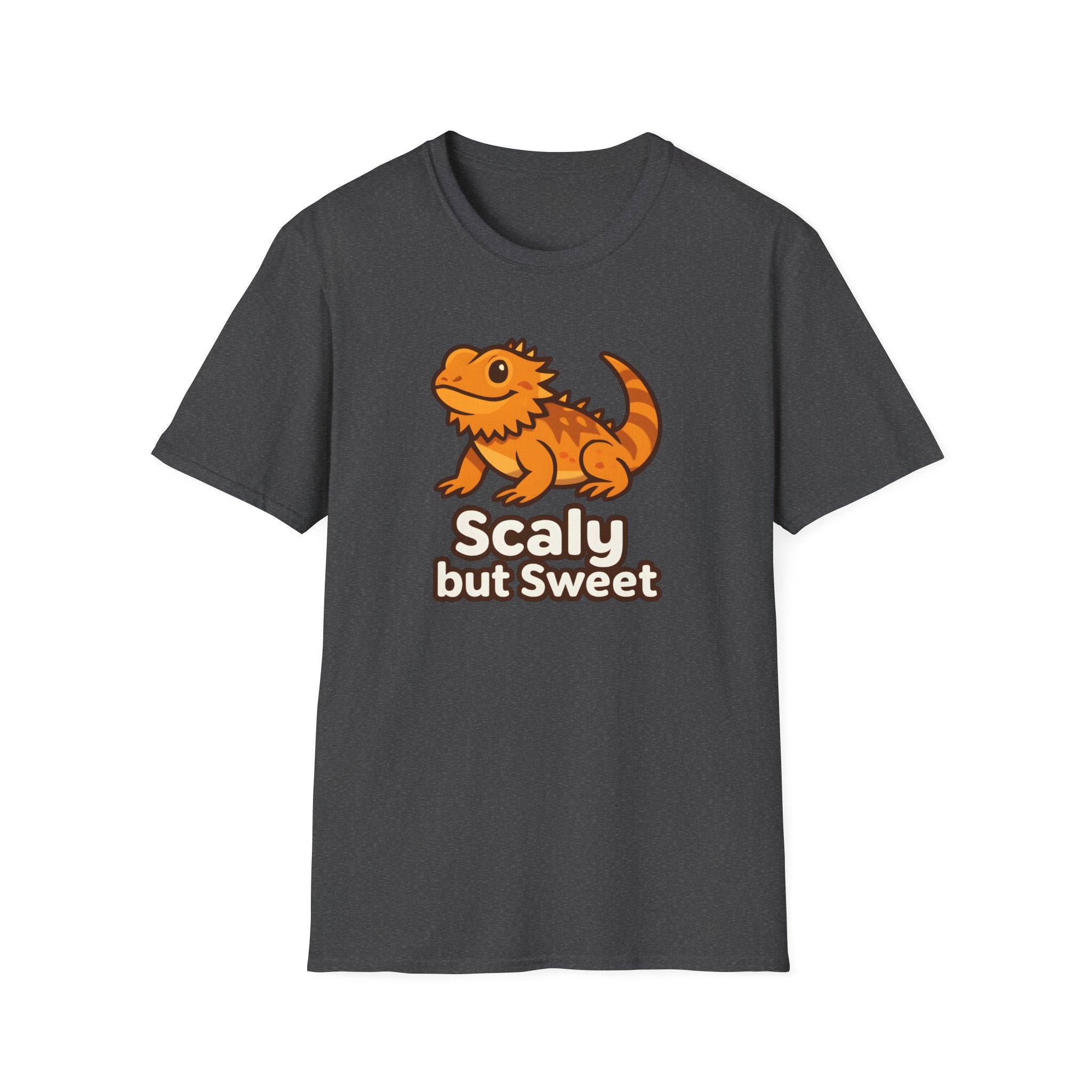 Bearded Dragon Tee - "Scaly but Sweet" Cute Lizard Graphic T-Shirt