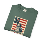 Independence Day T-Shirt – Statue of Liberty American Flag July 4th Graphic Tee