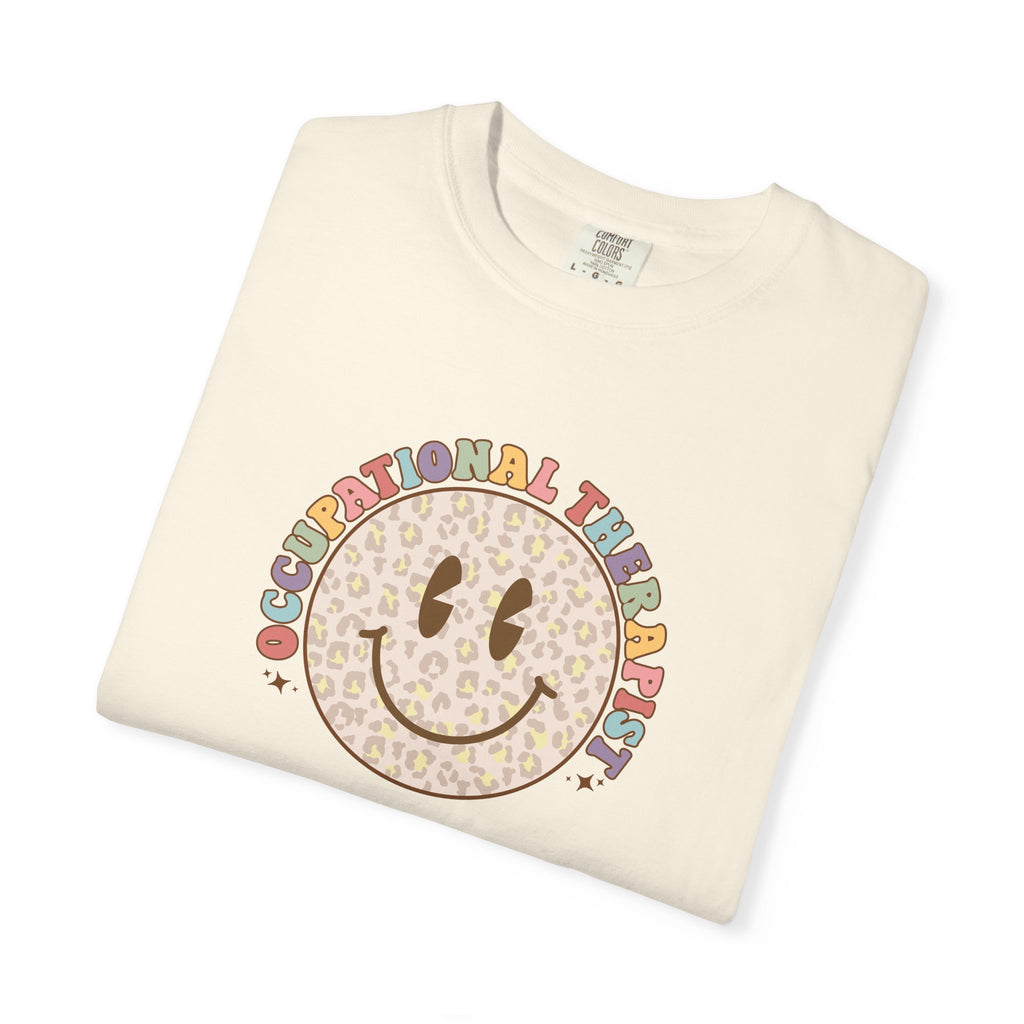 Smiley Occupational Therapist Graphic T-Shirt