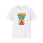 Snack Buddy T‑Shirt — Cute Cartoon Hamster Holding Donut