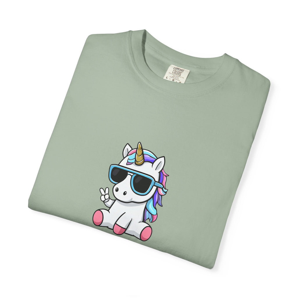 Unicorn Chill T-Shirt — Cute Sunglasses Unicorn Graphic Tee