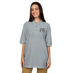Embroidered 'OU'  Polo Shirt