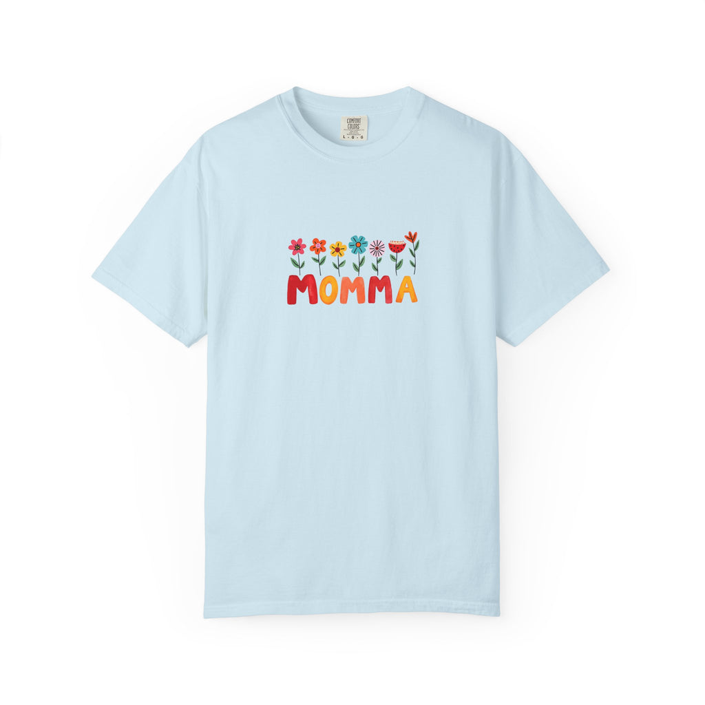 Momma Floral T-Shirt — Cute Colorful 'MOMMA' Mother's Day Tee