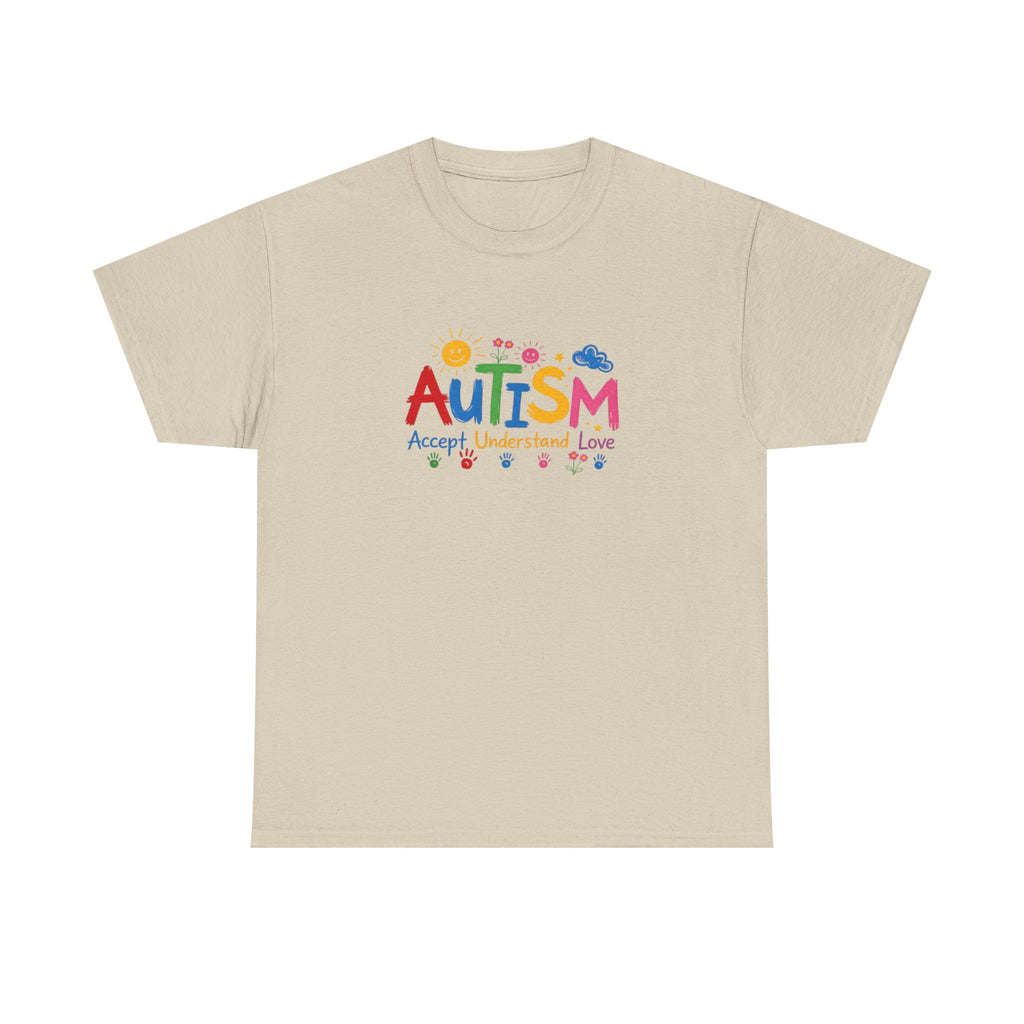 Autism Awareness T-Shirt - "Autism Accept Understand Love"