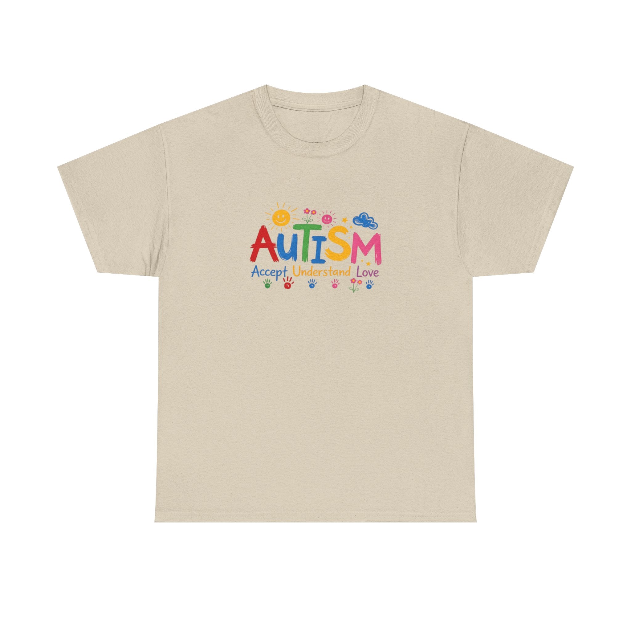 Autism Awareness T-Shirt - "Autism Accept Understand Love"