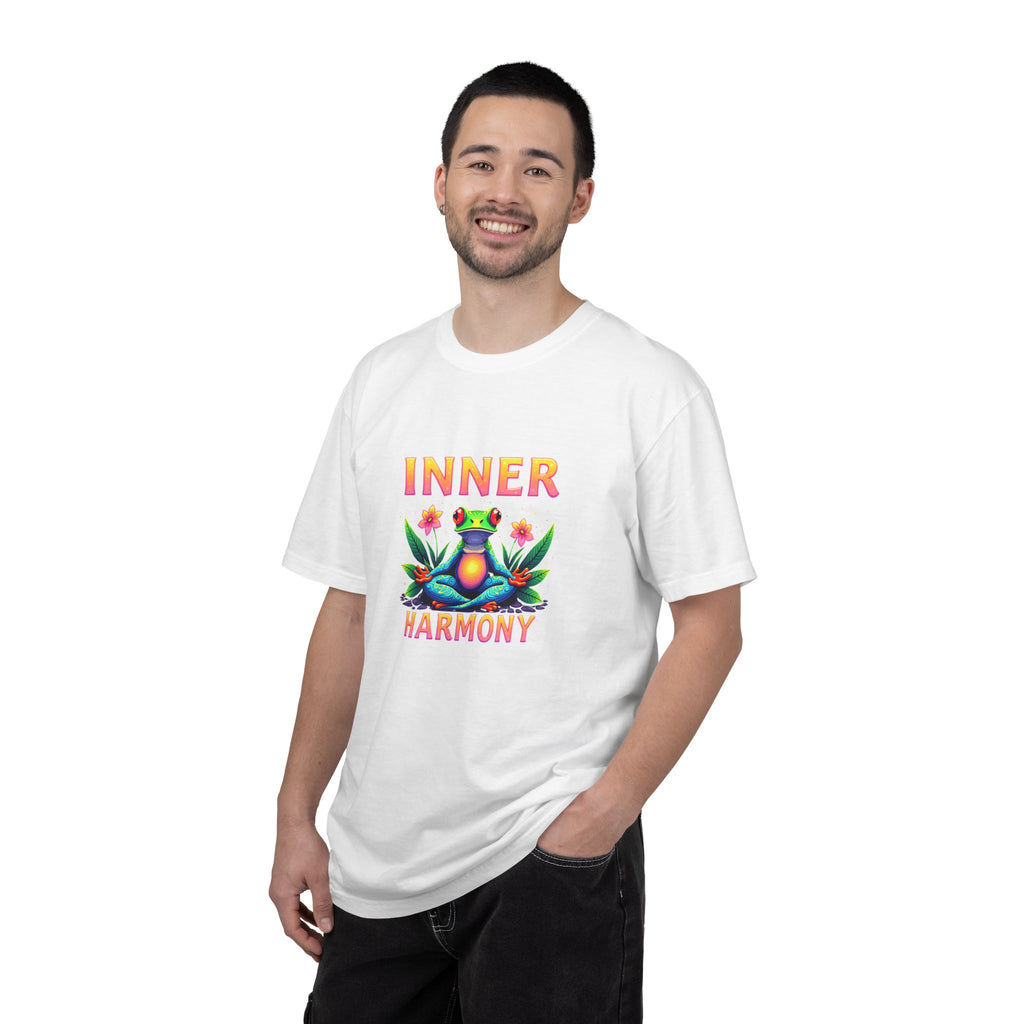 Inner Harmony Frog T-Shirt – Meditation Yoga Graphic Tee