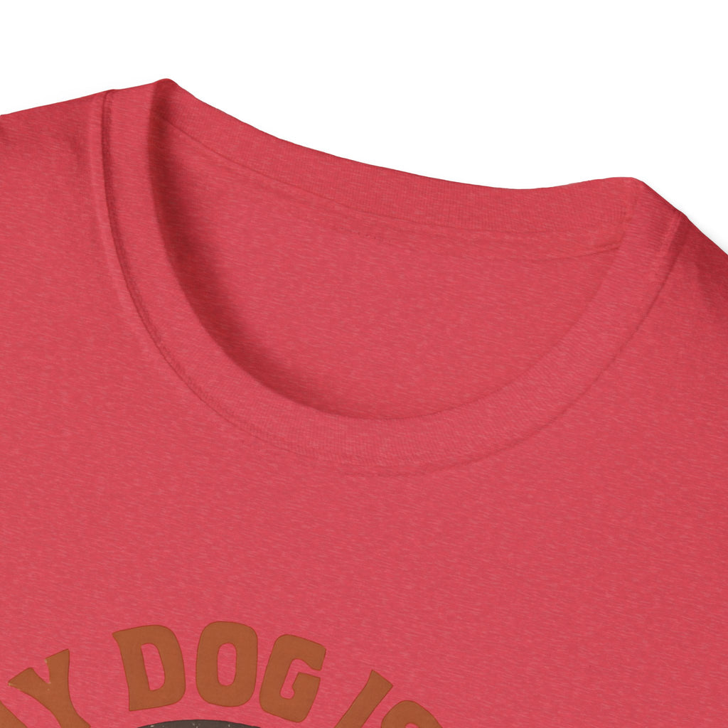 Dog Lover T‑Shirt — "My Dog Is My Best Friend" Paw Print Tee