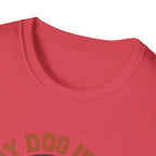 Dog Lover T‑Shirt — "My Dog Is My Best Friend" Paw Print Tee