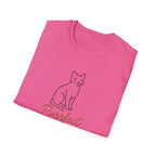 Cat T-Shirt — 'Purrfect Companion' Minimalist Cat Lover Tee