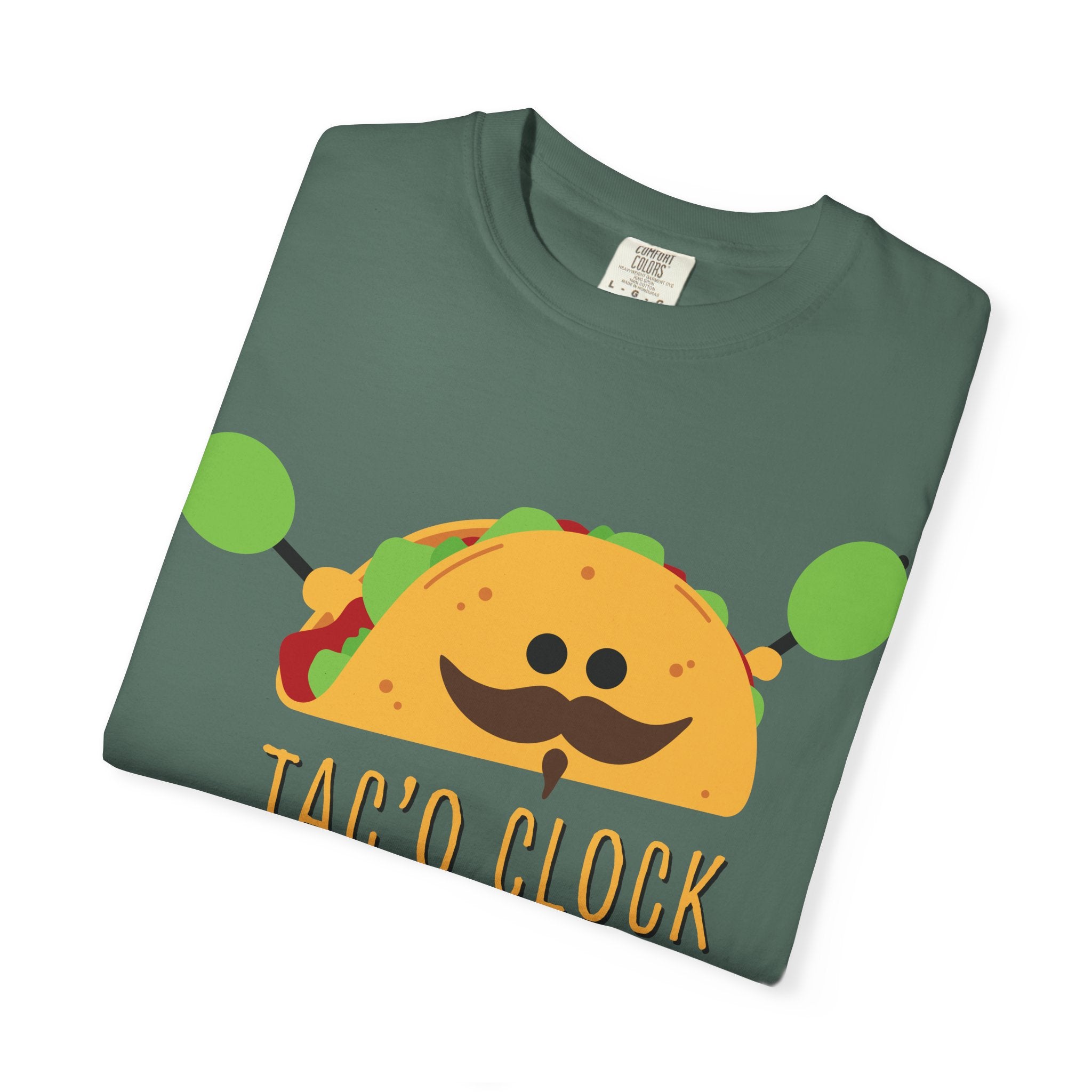 Taco O'Clock T-Shirt — Cute Taco Graphic Tee for Taco Lovers