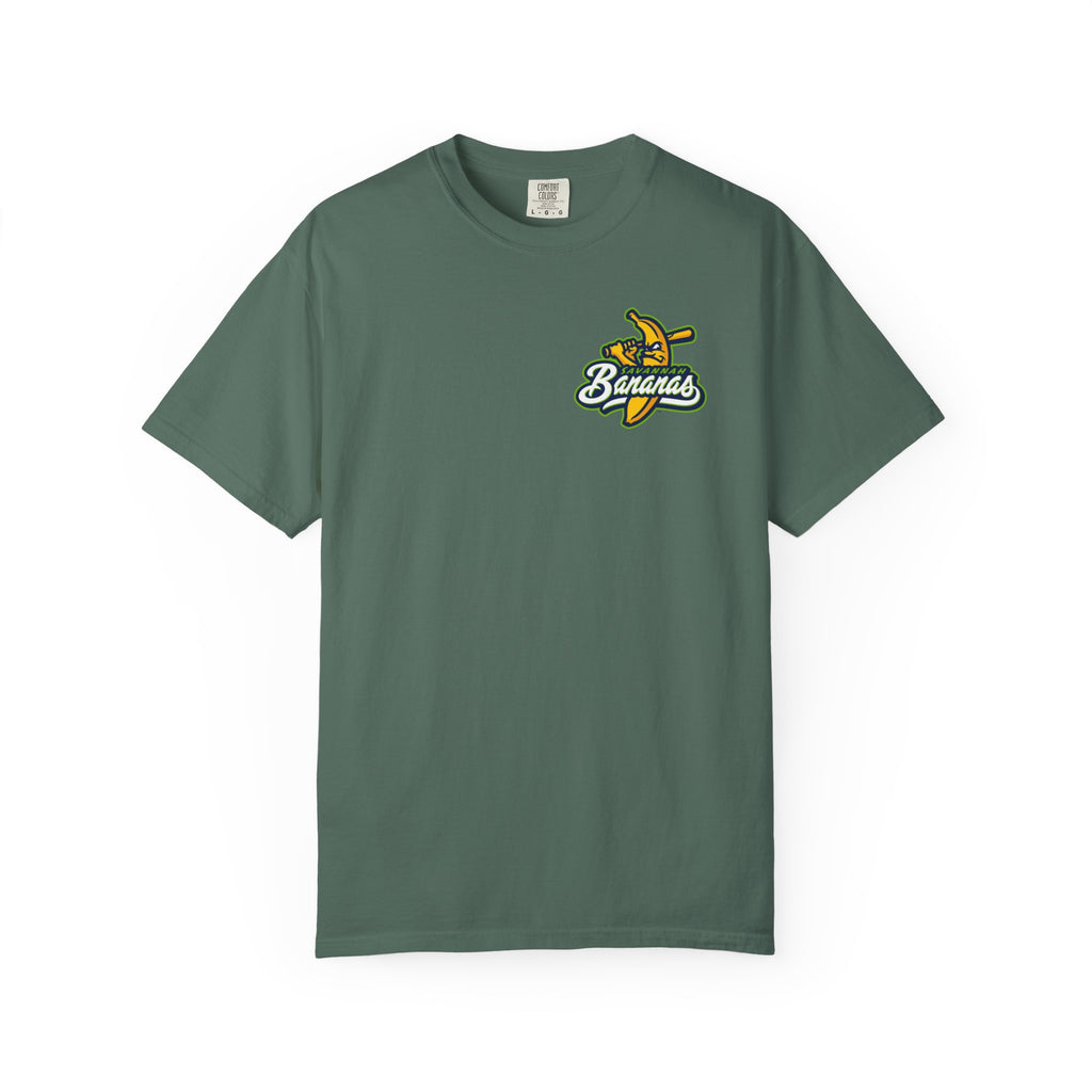 Savannah Bananas Baseball T-Shirt — Retro Banana Mascot Tee