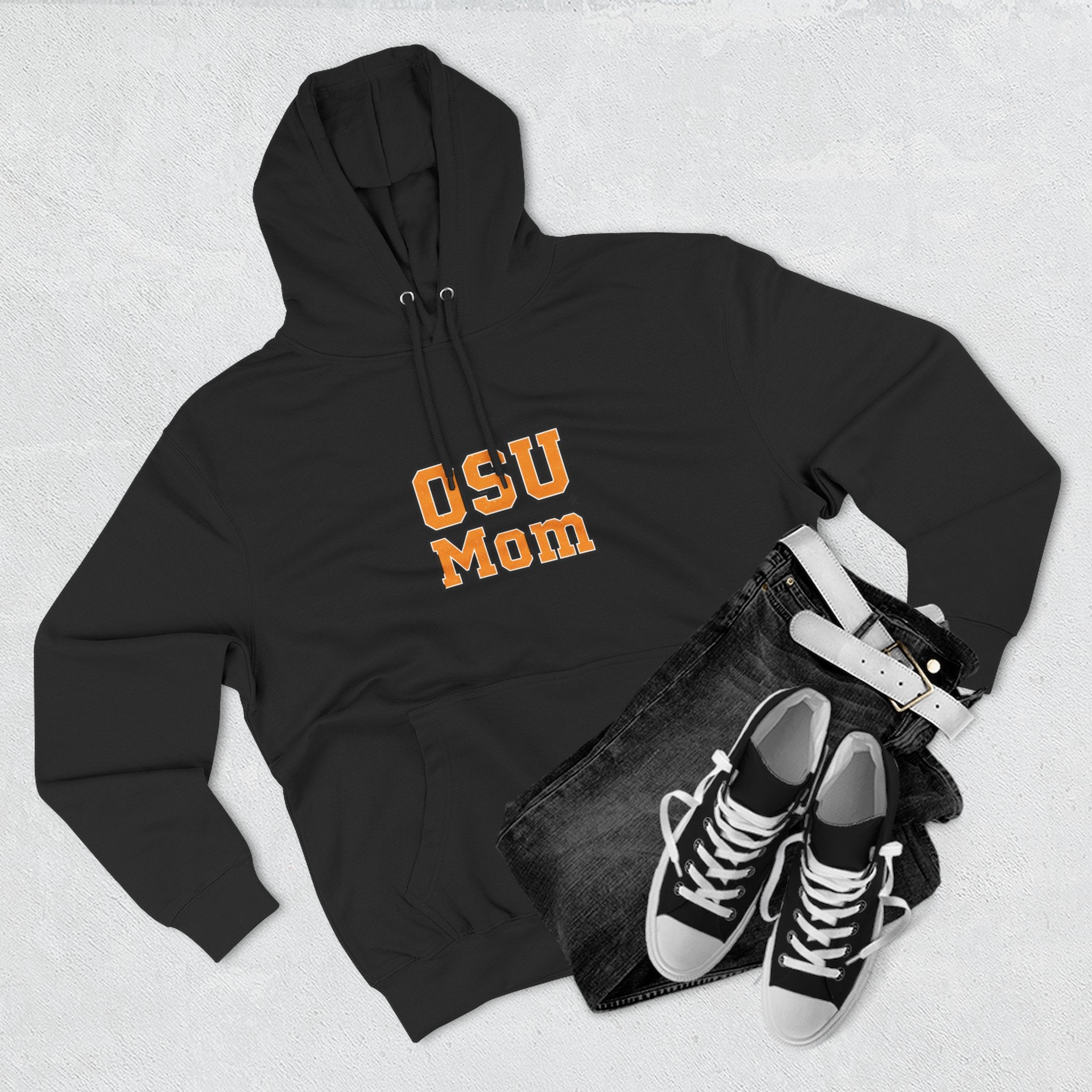 OSU Mom Hoodie — College Spirit Pullover for Proud Ohio State Moms