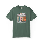 Grow Your Mind Book Stack T-Shirt