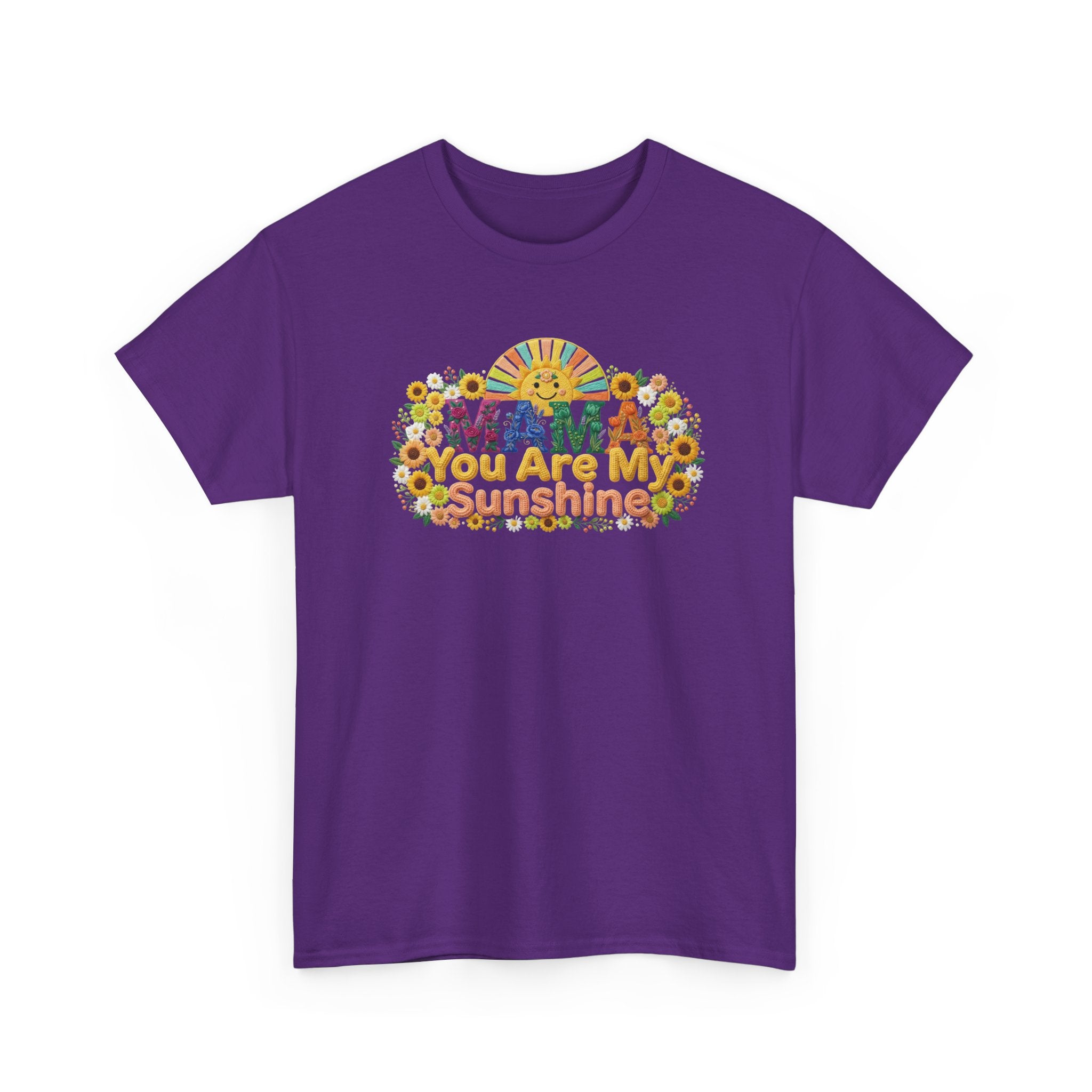 Mama You Are My Sunshine T-Shirt — Floral Retro Mother's Day Tee