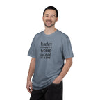 Teacher T-Shirt – "Changing the World One Child at a Time" Inspirational Educator Tee