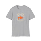 T‑Shirt — "Just Keep Swimming" Orange Fish Graphic Tee
