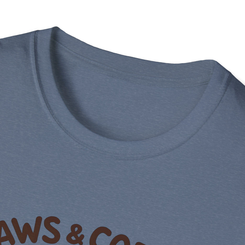 Paws & Coffee Corgi T-Shirt — Cute Dog Lover Coffee Tee