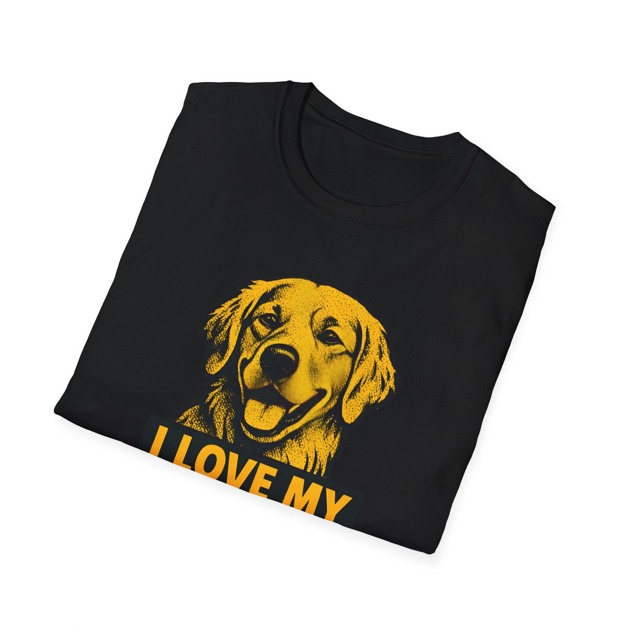 I Love My Golden Retriever T-Shirt — Cute Dog Lover Tee