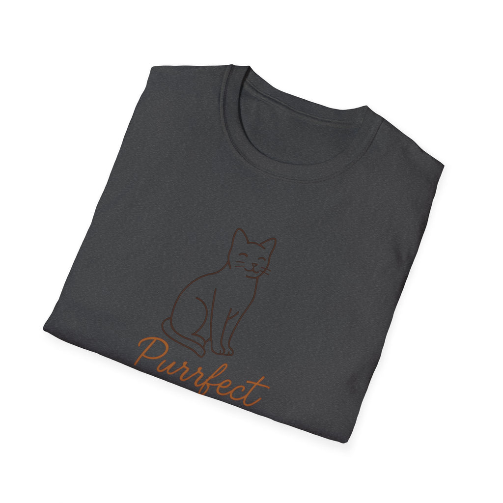 Cat T-Shirt — 'Purrfect Companion' Minimalist Cat Lover Tee