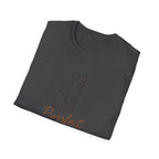 Cat T-Shirt — 'Purrfect Companion' Minimalist Cat Lover Tee