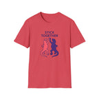 Stick Together Lizard T-Shirt — Cute Matching Gecko Tee