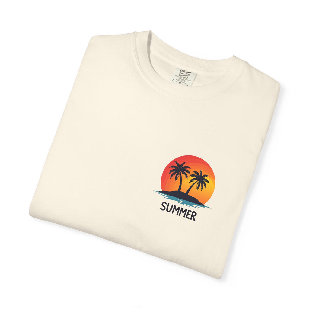 Summer Palm T-Shirt — Sunset Graphic Tee