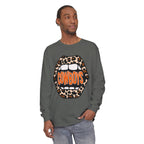 Cowboys Leopard Lips Long Sleeve Tee