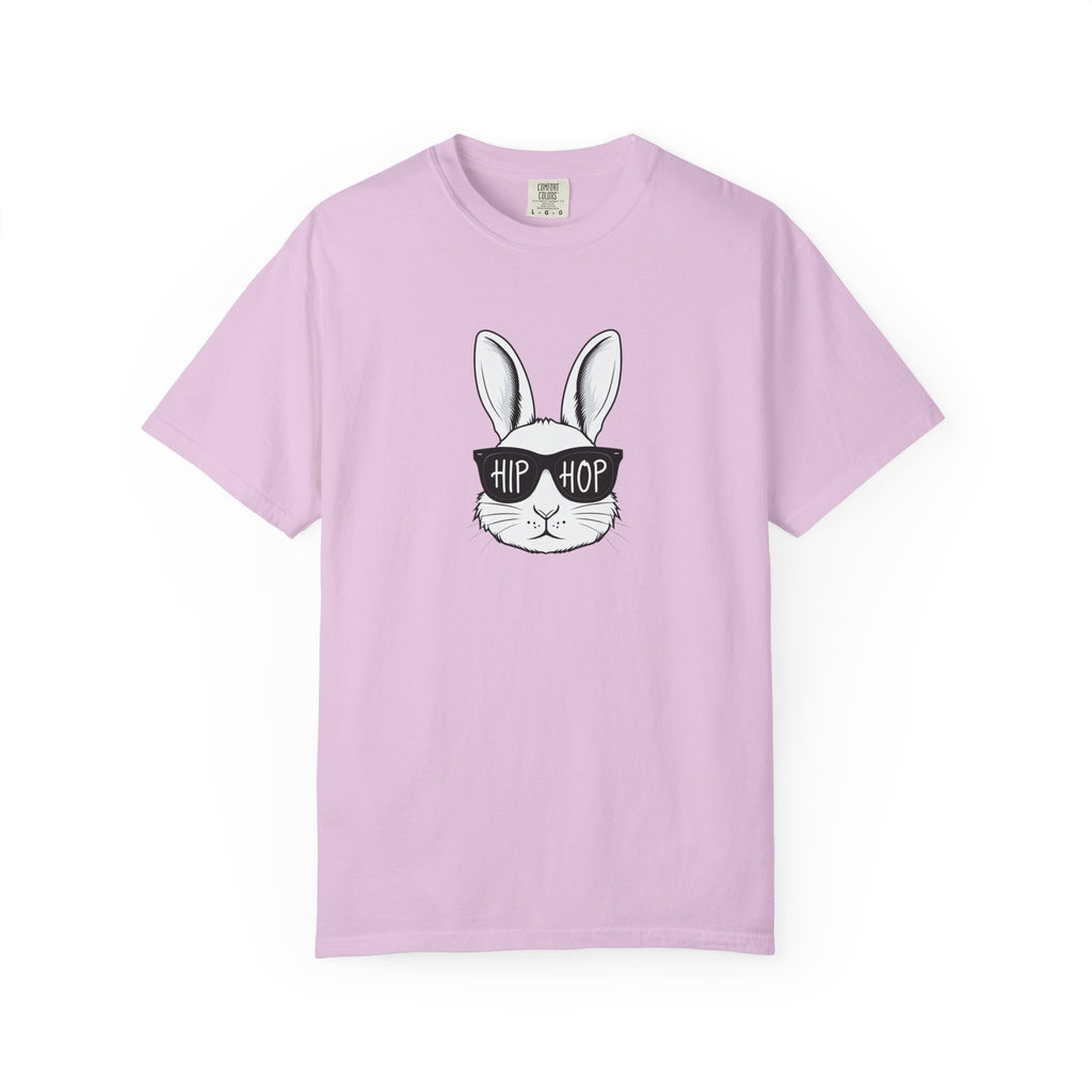 Hip Hop Bunny T-Shirt — Cute Rabbit with Sunglasses Graphic Tee