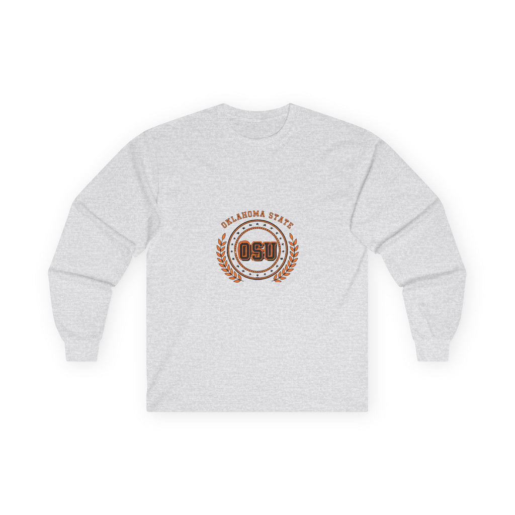Oklahoma State OSU Laurel Crest Long Sleeve Tee