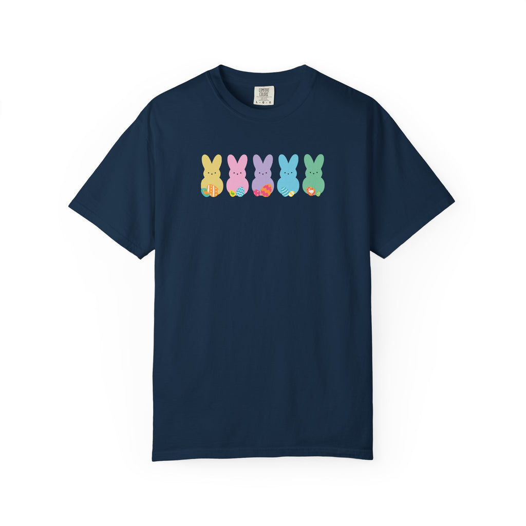 Easter Pastel Bunny Row T-Shirt