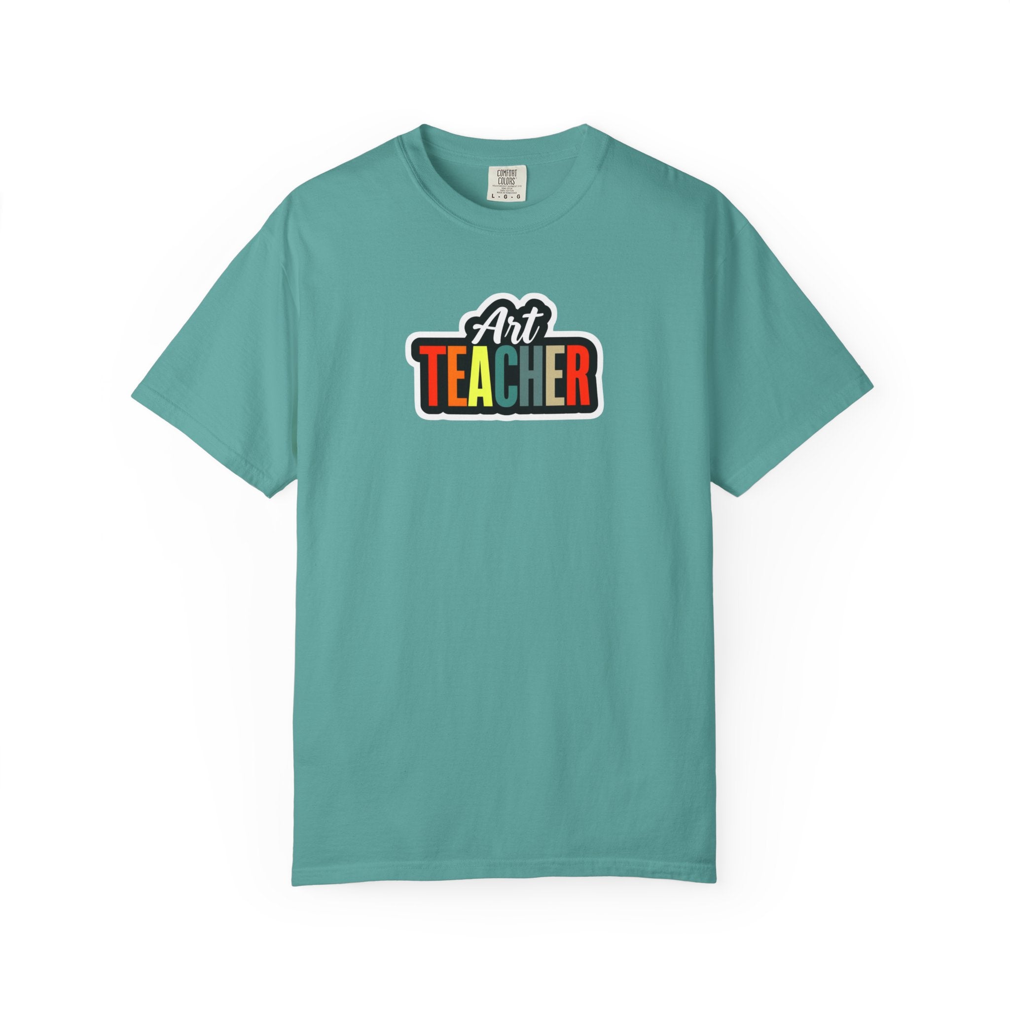 Art Teacher T‑Shirt — "Art is My Voice" Colorful Teacher Shirt