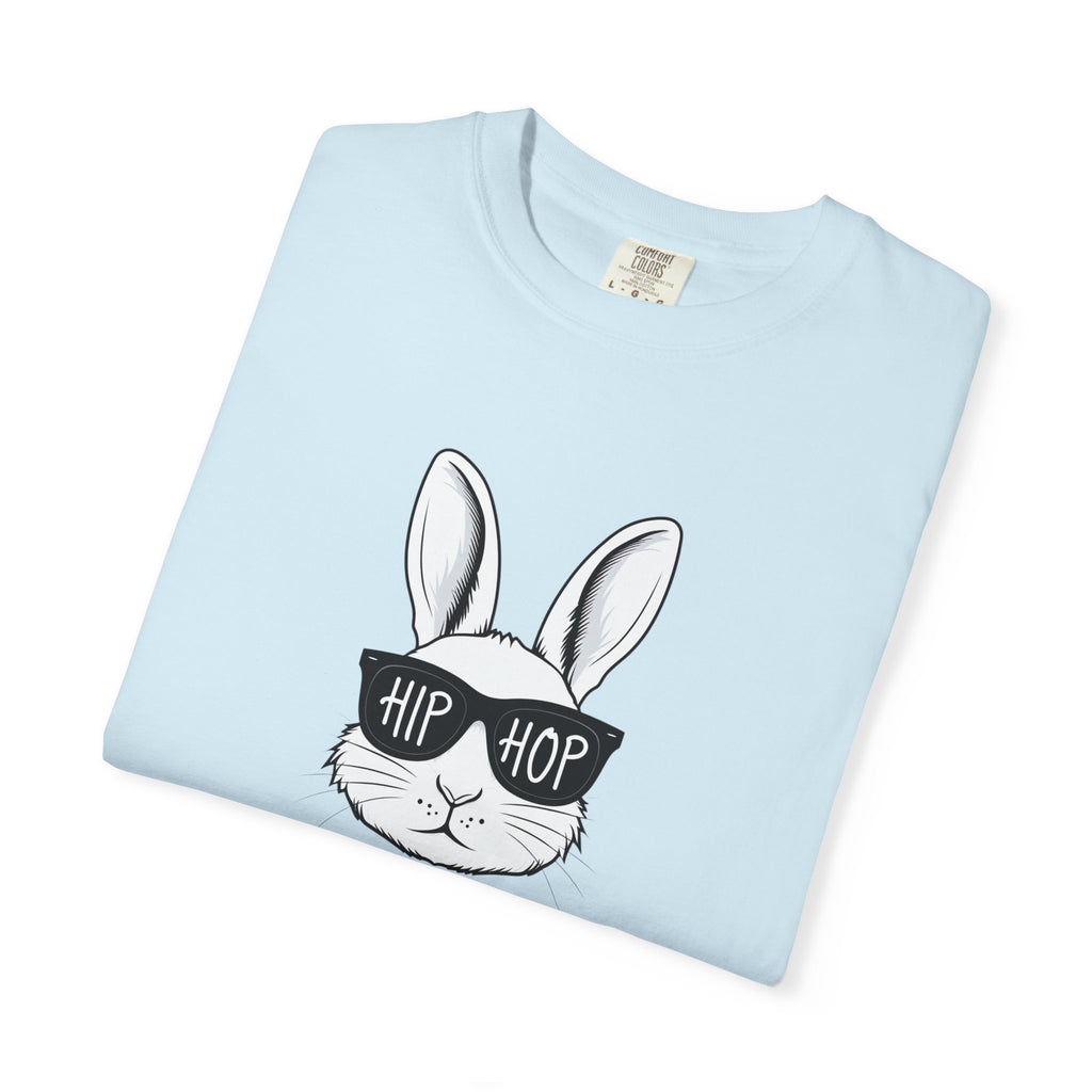 Hip Hop Bunny T-Shirt — Cute Rabbit with Sunglasses Graphic Tee