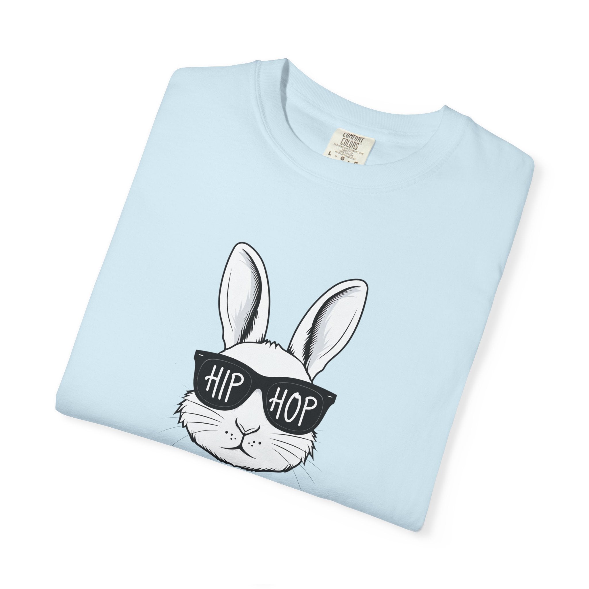 Hip Hop Bunny T-Shirt — Cute Rabbit with Sunglasses Graphic Tee
