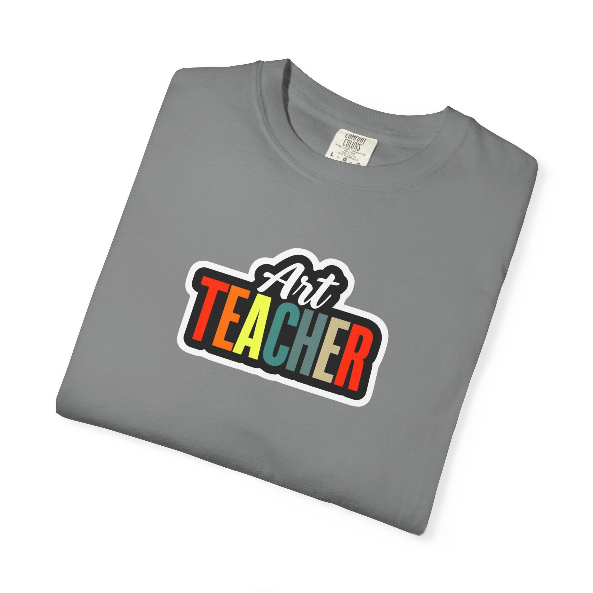 Art Teacher T‑Shirt — "Art is My Voice" Colorful Teacher Shirt