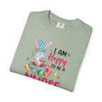 Nurse Bunny T-Shirt — "I Am Hoppy to Be a Nurse" Cute Easter Tee