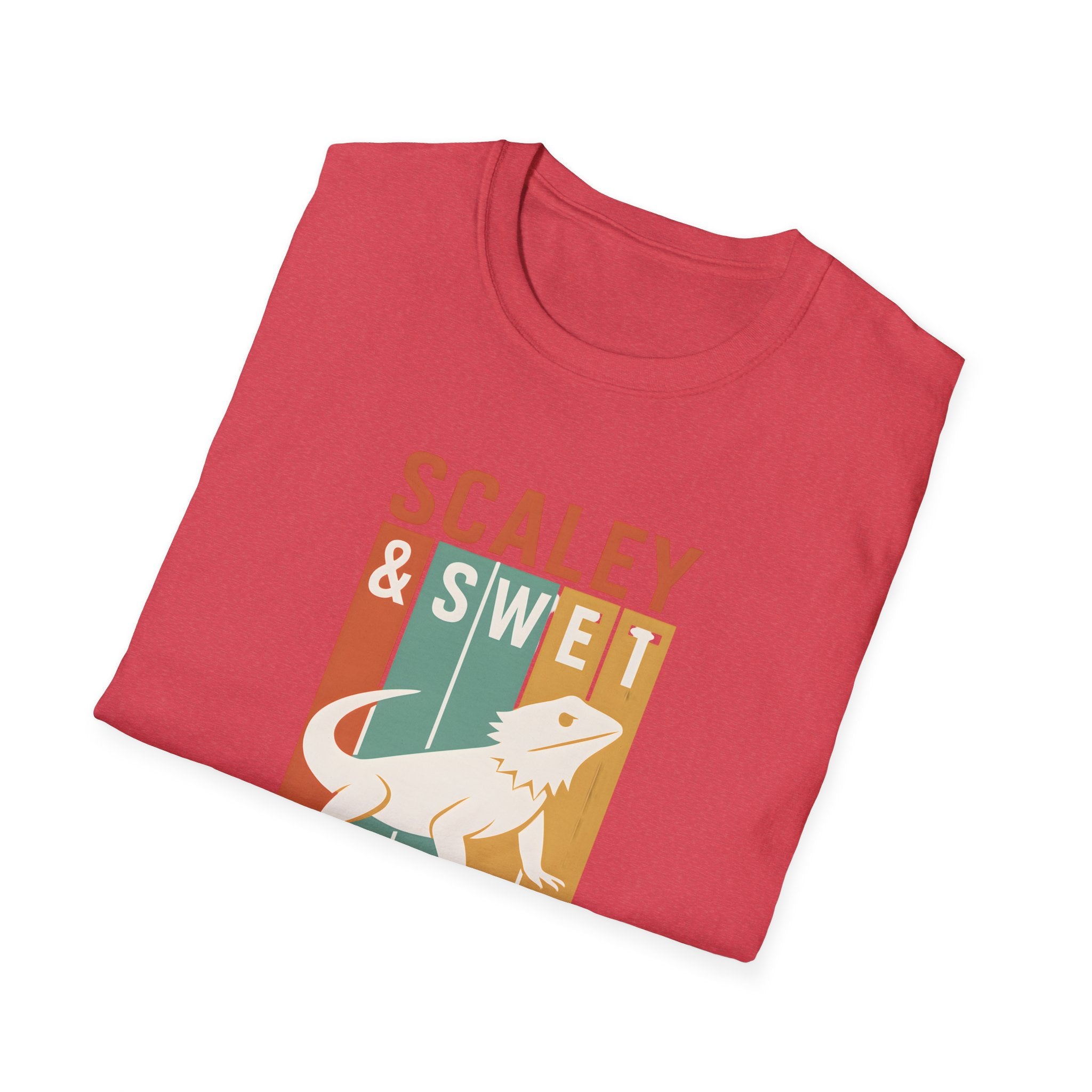 Scaley & Sweet Bearded Dragon T-Shirt — Retro Reptile Lover Tee