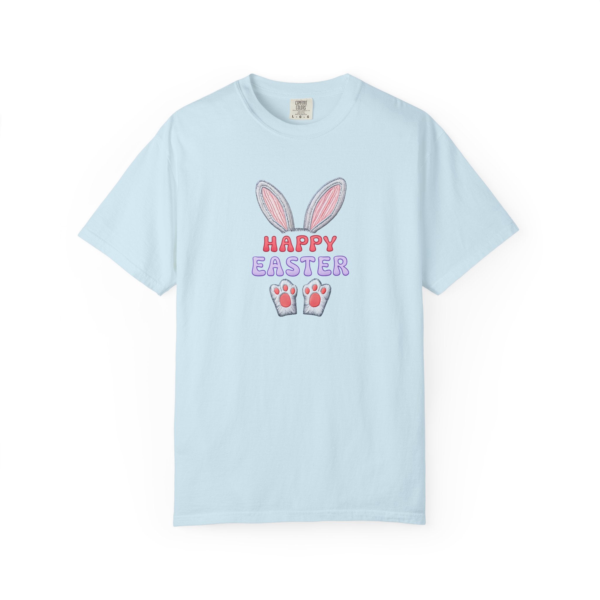Happy Easter Bunny Ears T-Shirt — Cute Pastel Holiday Tee