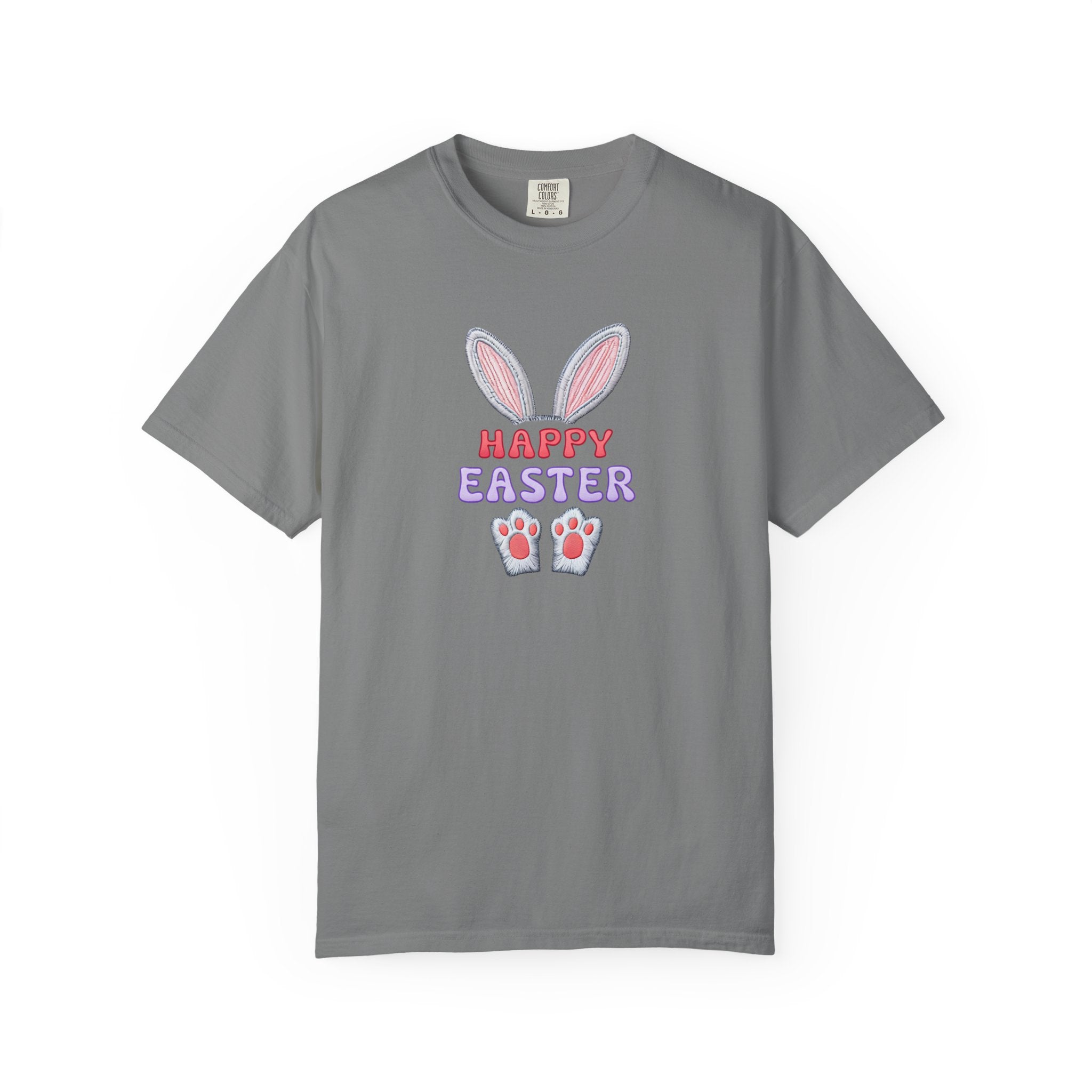 Happy Easter Bunny Ears T-Shirt — Cute Pastel Holiday Tee