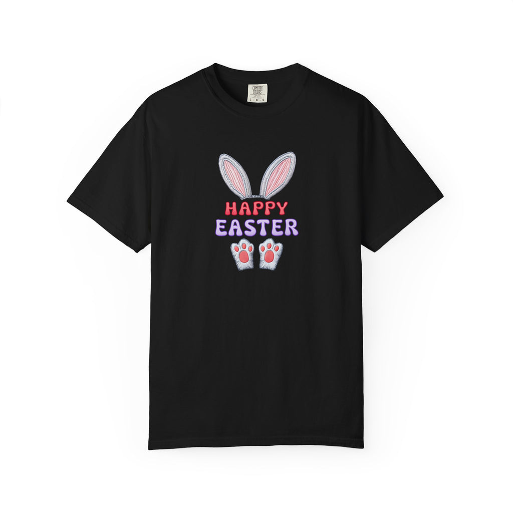 Happy Easter Bunny Ears T-Shirt — Cute Pastel Holiday Tee