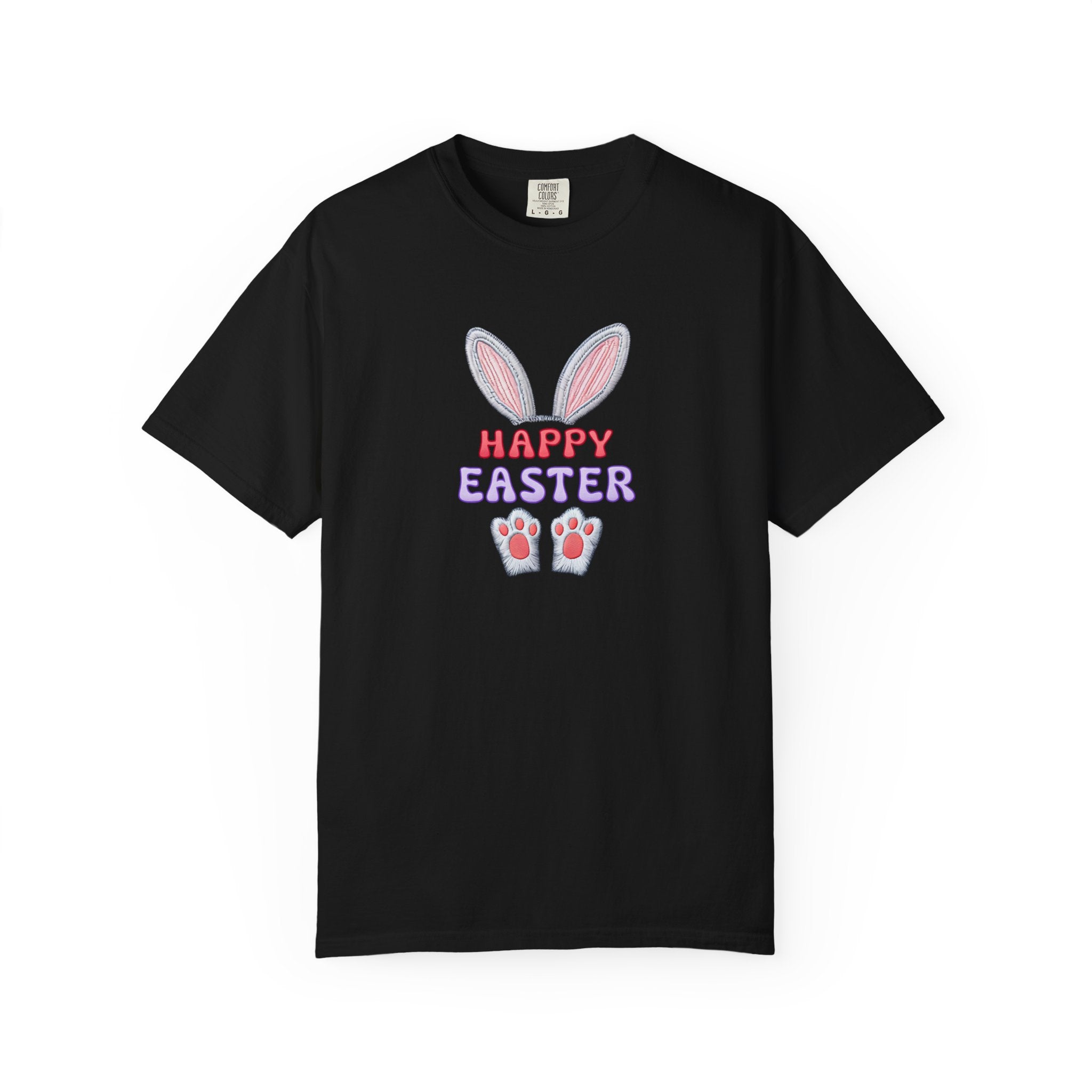 Happy Easter Bunny Ears T-Shirt — Cute Pastel Holiday Tee