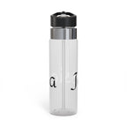 Kensington Tritan Sport Bottle — 20oz Personalized Clear Water Bottle (Classic Script)