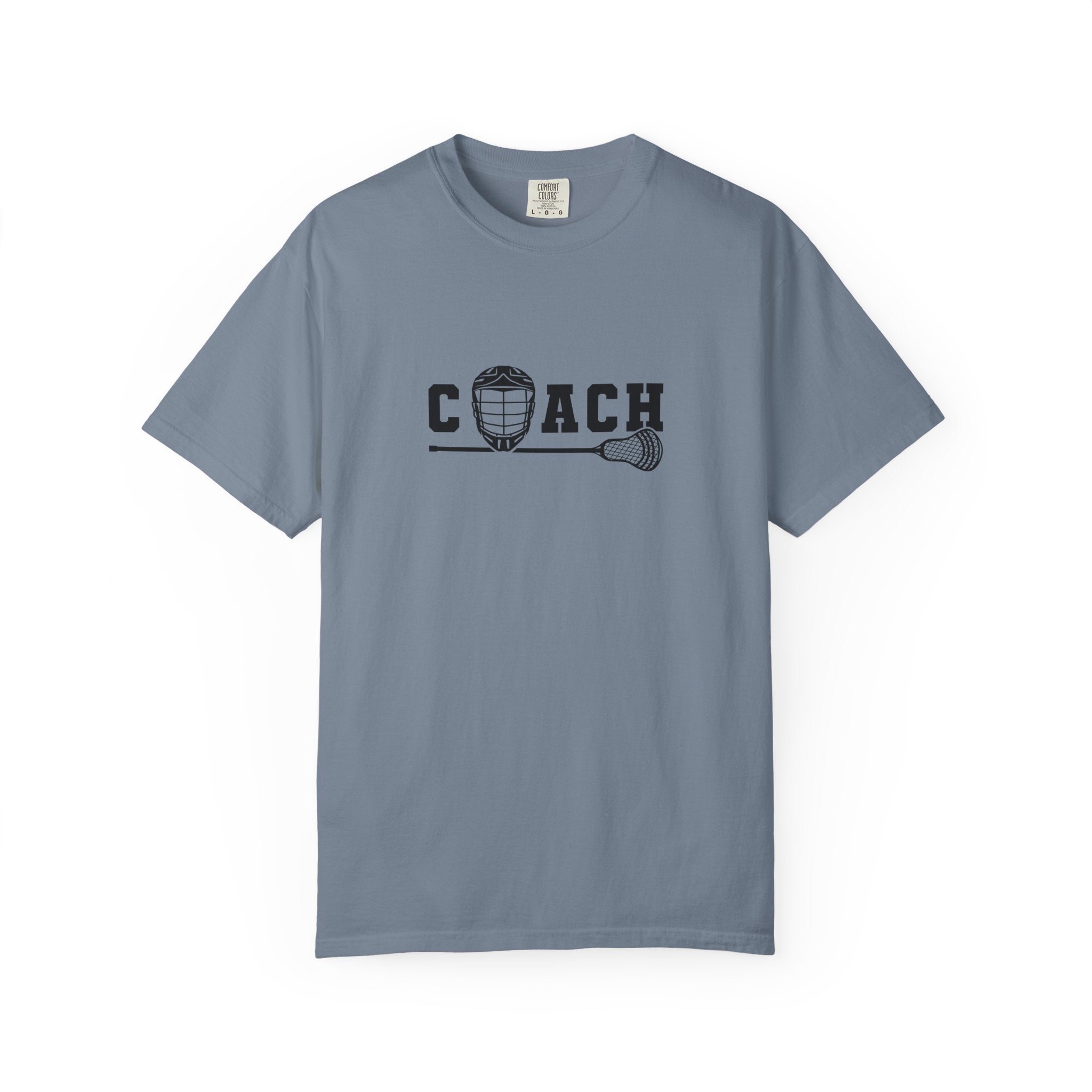 Coach Lacrosse Stick T-Shirt — Vintage Athletic Coach Tee