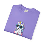 Unicorn Chill T-Shirt — Cute Sunglasses Unicorn Graphic Tee
