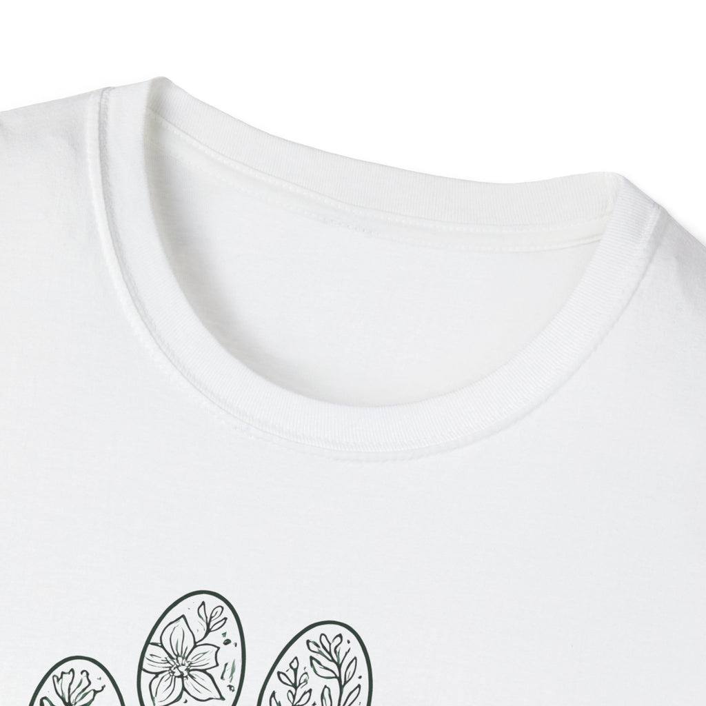 Paw-fect Life T-Shirt — Floral Paw Print Tee for Dog & Cat Lovers