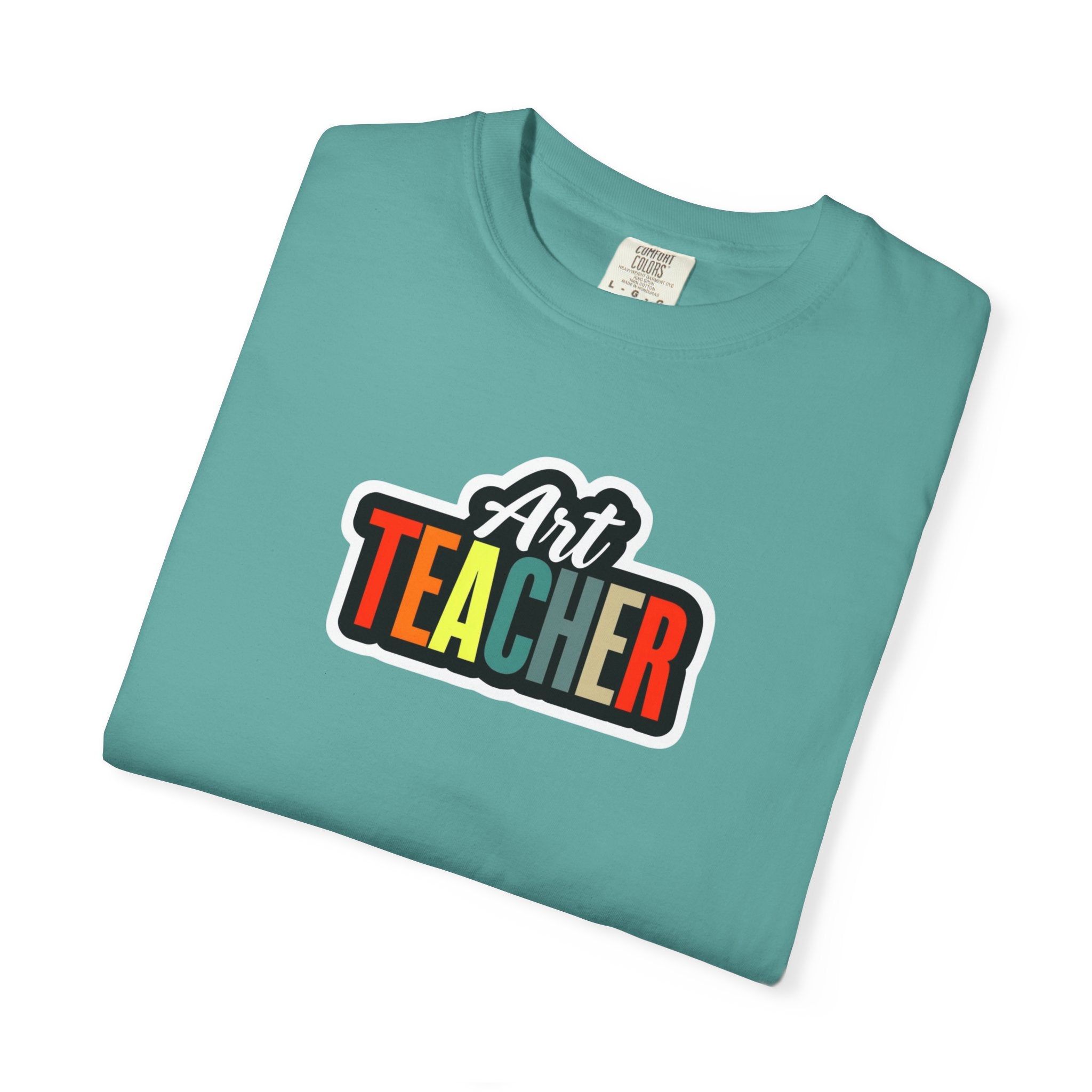Art Teacher T‑Shirt — "Art is My Voice" Colorful Teacher Shirt