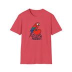 Parrot Lover T-Shirt — "My Heart Belongs to My Parrot" Graphic Tee