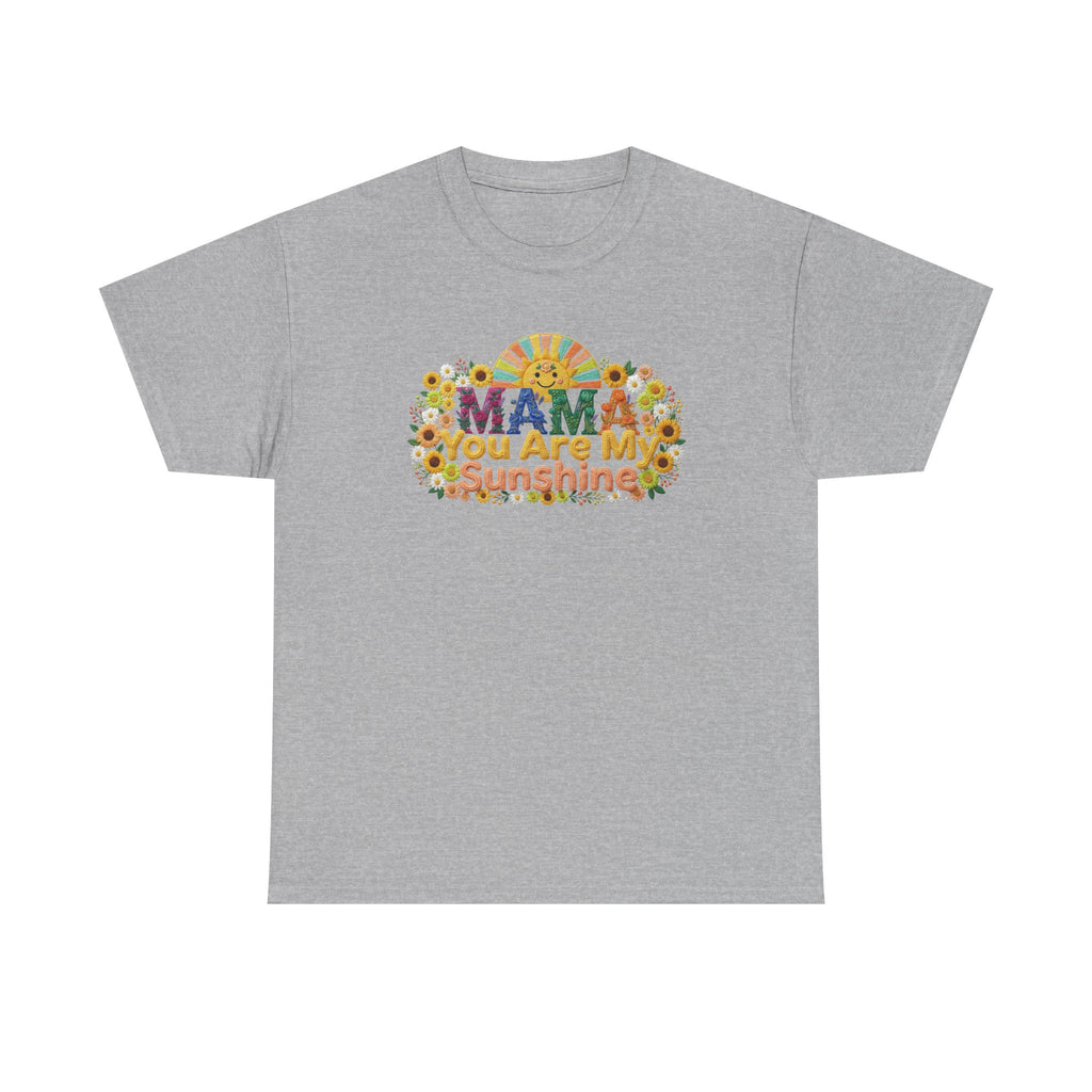 Mama You Are My Sunshine T-Shirt — Floral Retro Mother's Day Tee