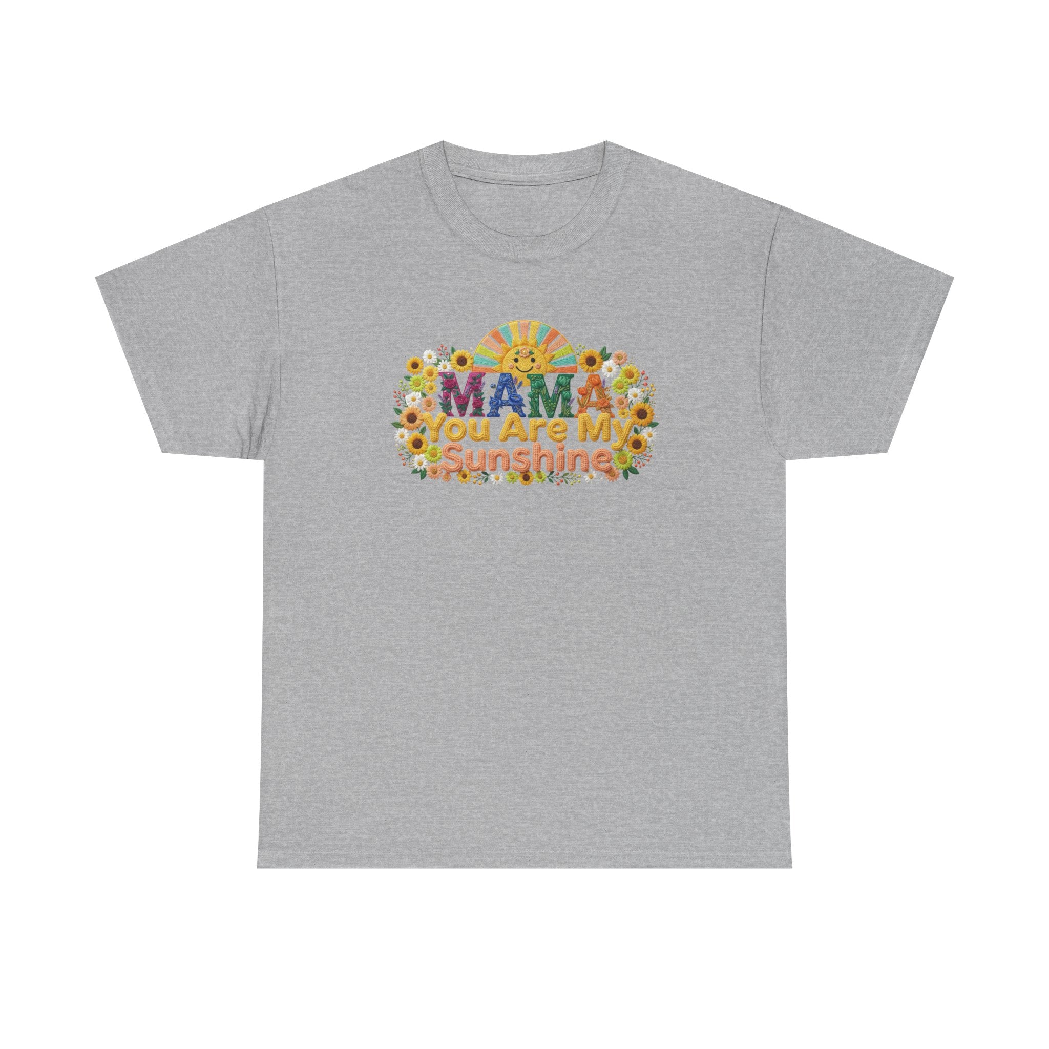 Mama You Are My Sunshine T-Shirt — Floral Retro Mother's Day Tee