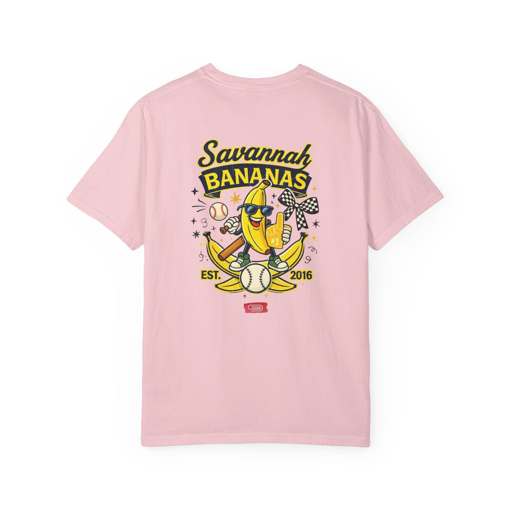 Savannah Bananas Baseball T-Shirt — Retro Banana Mascot Tee