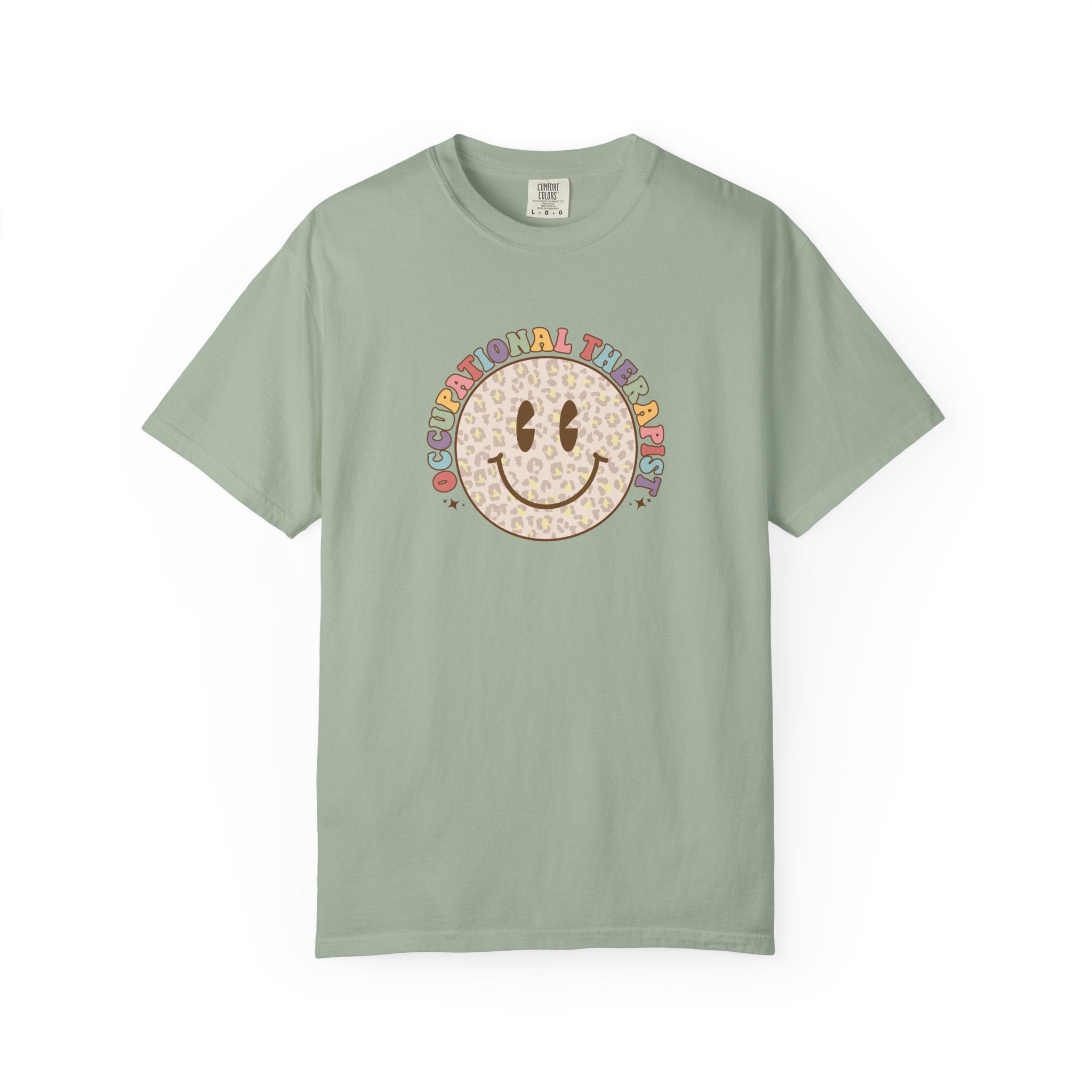 Smiley Occupational Therapist Graphic T-Shirt